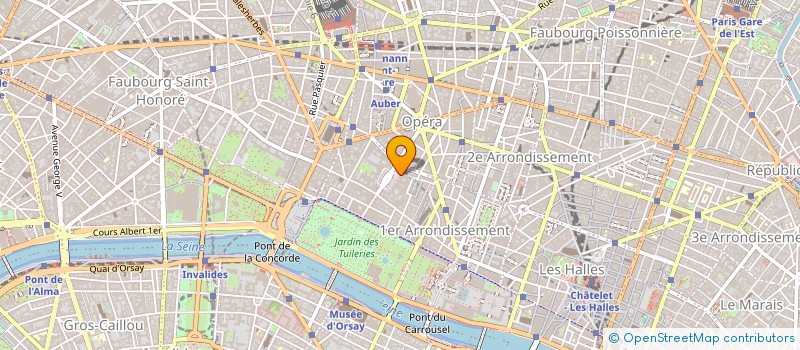 localisation de l'entreprise AURORE à PARIS
