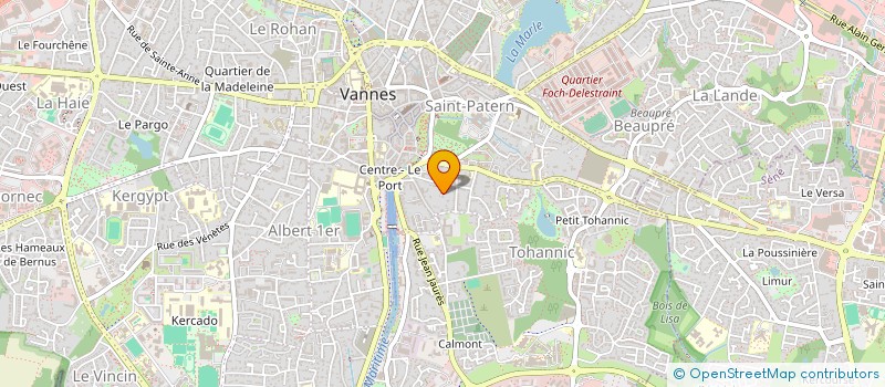 localisation de l'entreprise AURORE BOREALE à VANNES