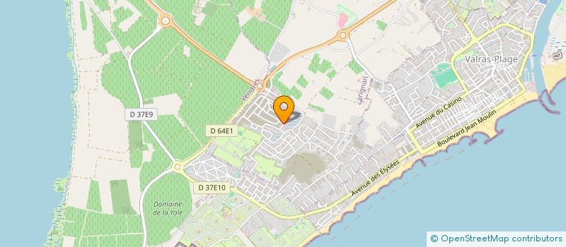 localisation de l'entreprise AURORE CONSEIL FINANCE  SERIGNAN