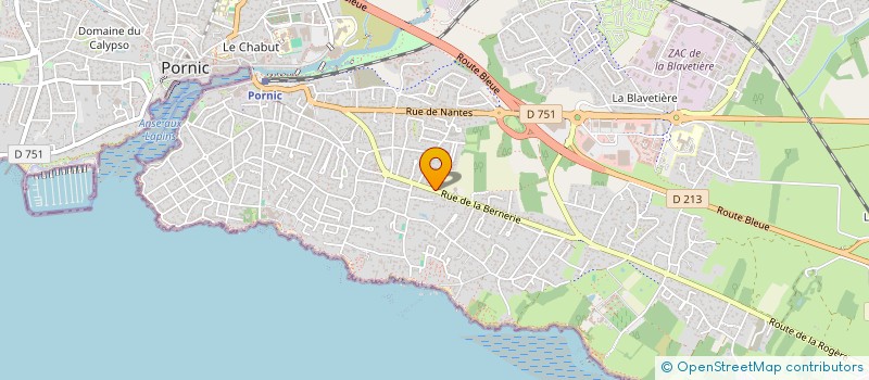 localisation de l'entreprise AURORE CONSULTING  PORNIC