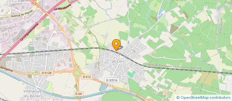 localisation de l'entreprise AURORE COORDINATION  CERS