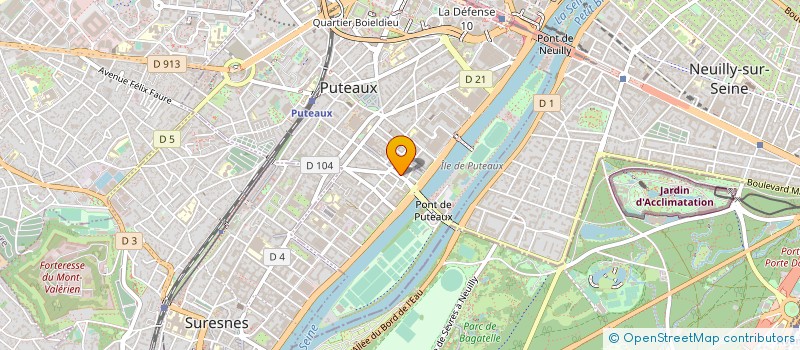 localisation de l'entreprise AURORE DU PUTEAUX  PUTEAUX