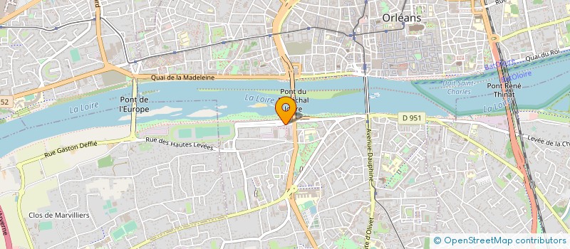 localisation de l'entreprise AURORE EQUIPEMENTS à ORLEANS