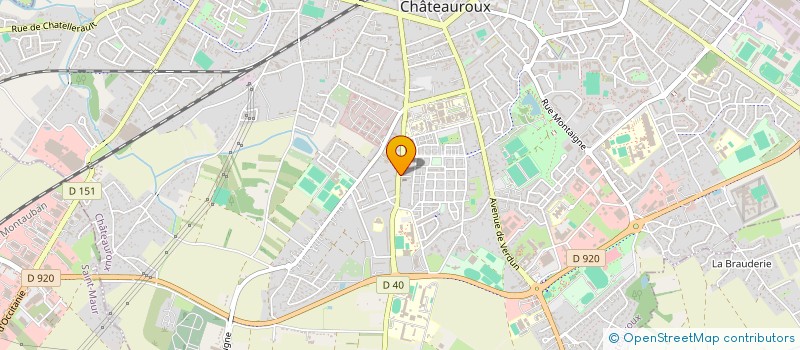 localisation de l'entreprise AURORE ET VICKY à CHATEAUROUX