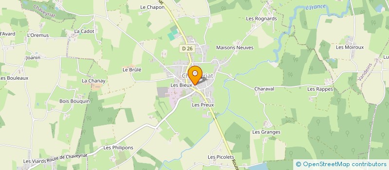 localisation de l'entreprise AURORE ET VINCENT à CHAVEYRIAT