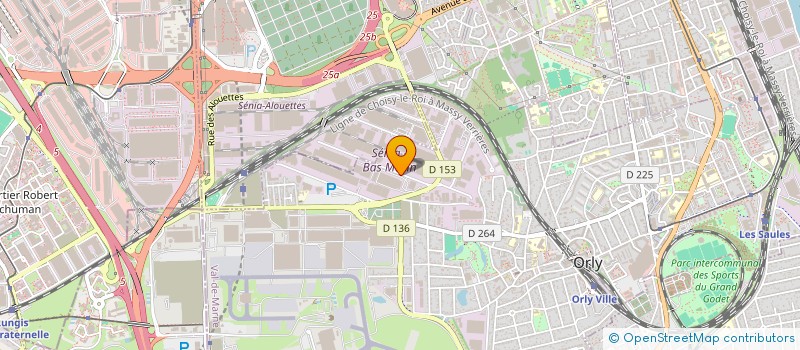 localisation de l'entreprise AURORE EXPORT  ORLY