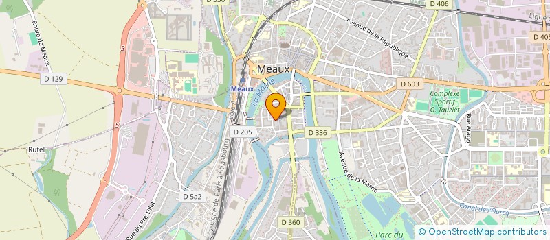localisation de l'entreprise AURORE GIBRIEN à MEAUX