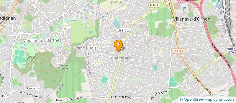 localisation de l'entreprise AURORE IMMOBILIER à VILLENAVE-D'ORNON