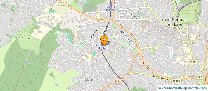 localisation de l'entreprise AURORE IMMOBILIER SARL  SAINT-GERMAIN-EN-LAYE