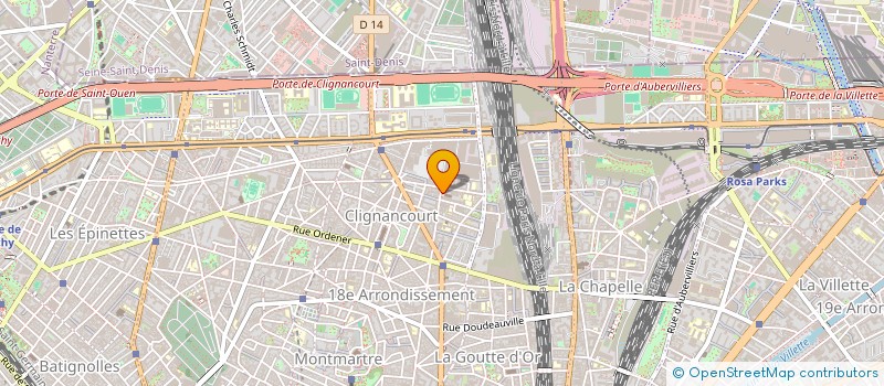 localisation de l'entreprise AURORE PARTNER  PARIS