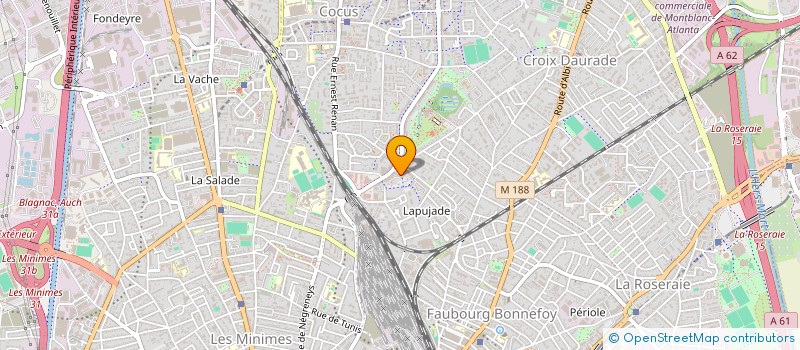 localisation de l'entreprise AURORE SANTE à TOULOUSE