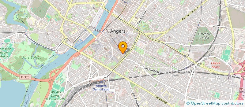 localisation de l'entreprise AURORE SAYS JOAILLIERE CREATRICE à ANGERS