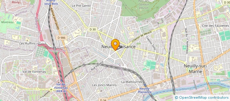 localisation de l'entreprise AUROREAD  NEUILLY-PLAISANCE