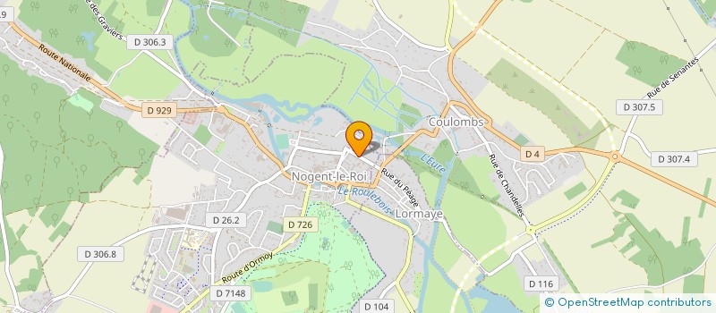 localisation de l'entreprise AURORES à NOGENT-LE-ROI