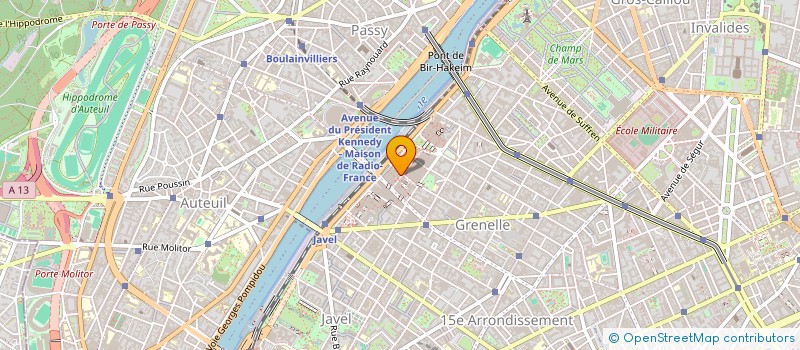 localisation de l'entreprise AUROSUN à PARIS