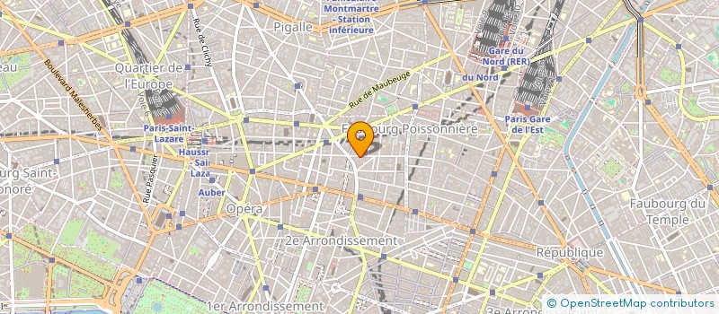 localisation de l'entreprise AUROUET DE MERVELEC SA à PARIS