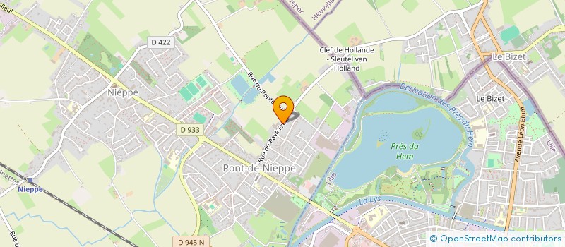 localisation de l'entreprise AUROVIA GROUPE  NIEPPE