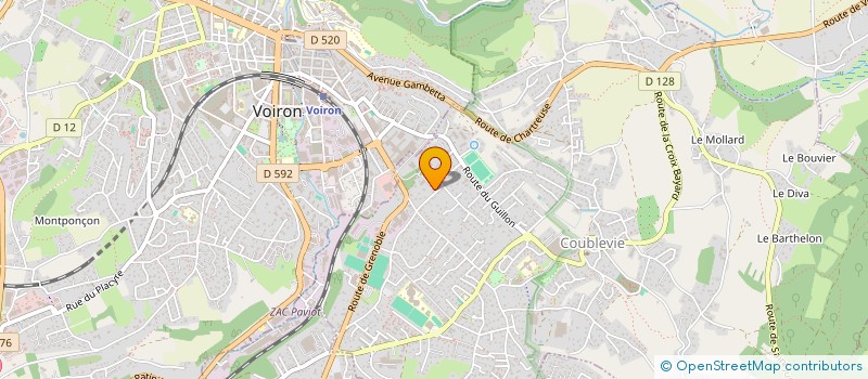 localisation de l'entreprise AURPIERRE  COUBLEVIE