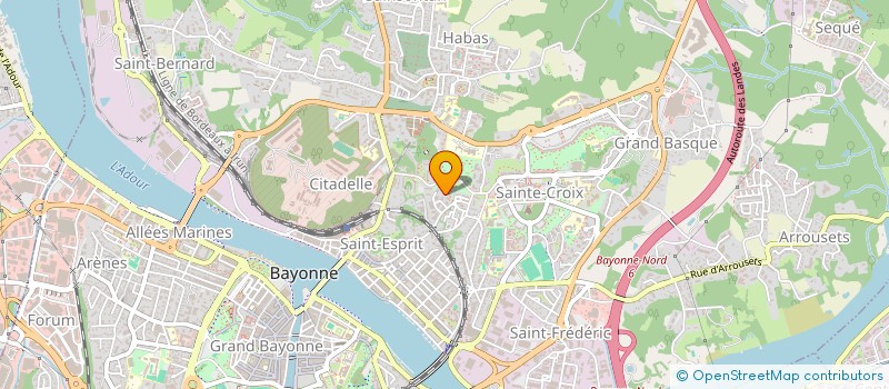 localisation de l'entreprise AURRERA AUDIT & CONSEIL  BAYONNE