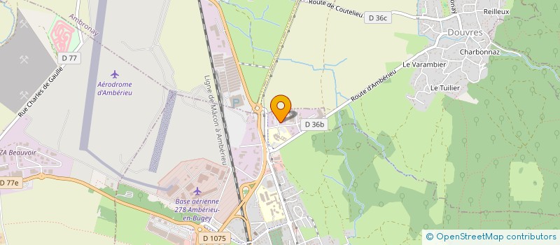 localisation de l'entreprise AURSAL à AMBERIEU-EN-BUGEY