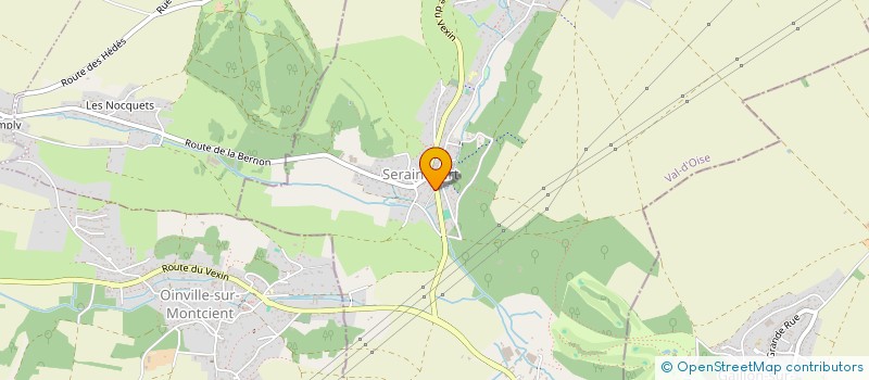localisation de l'entreprise AURSEB  SERAINCOURT