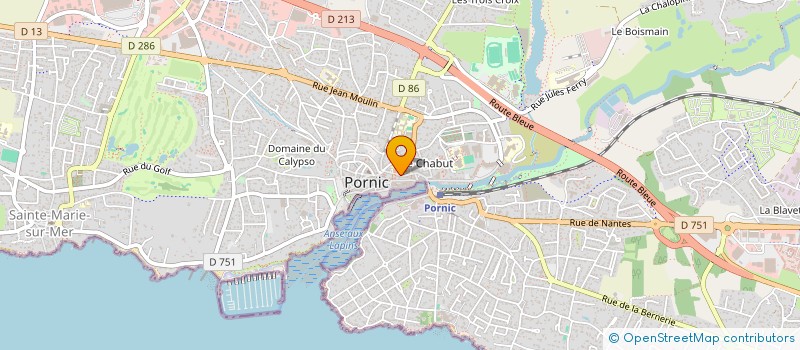localisation de l'entreprise AURTIA à PORNIC
