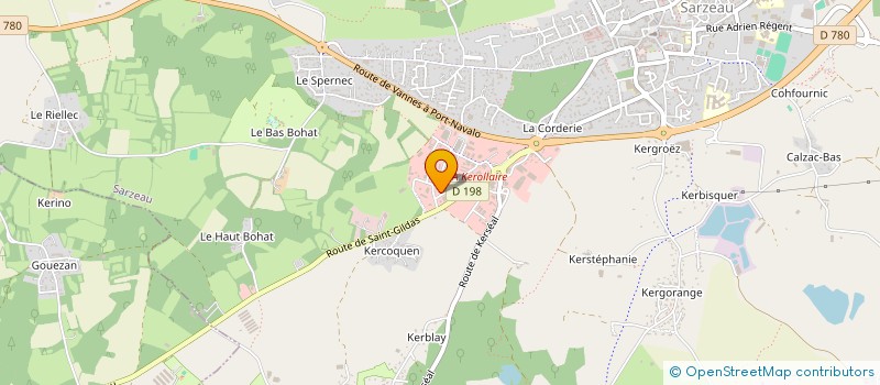 localisation de l'entreprise AURUM  SARZEAU