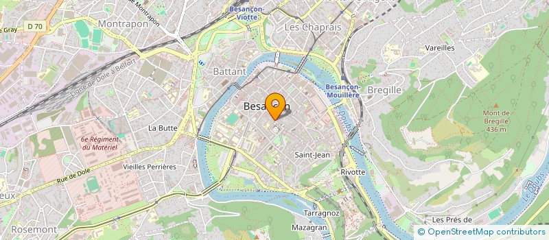 localisation de l'entreprise AURUM ADAMAS  BESANCON