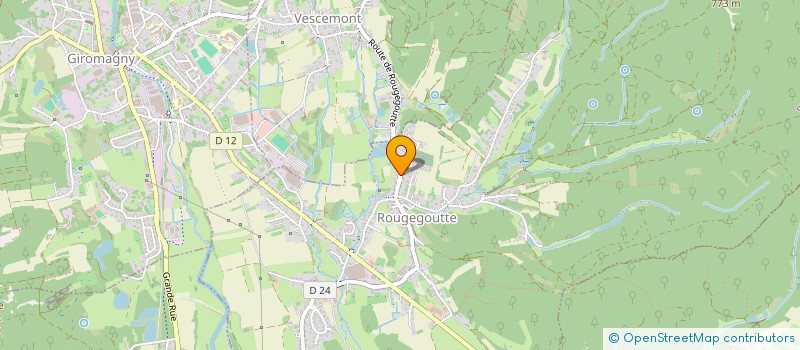 localisation de l'entreprise AURUM CONSEIL  ROUGEGOUTTE