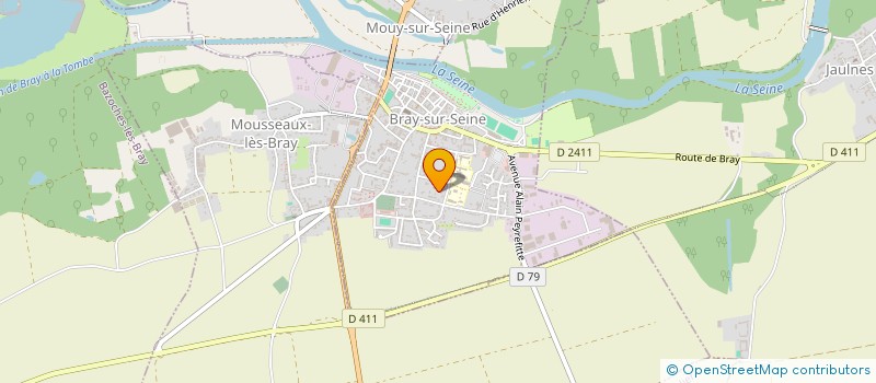 localisation de l'entreprise AURUM CONSULT à BRAY-SUR-SEINE