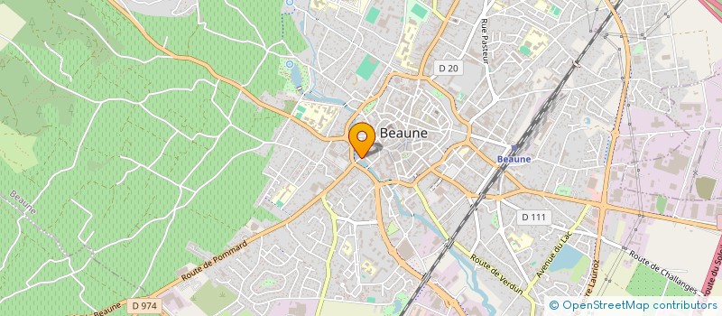 localisation de l'entreprise AURUM K à BEAUNE