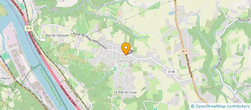 localisation de l'entreprise AURUS CONSEIL ET DEVELOPPEMENT  SEYSSUEL