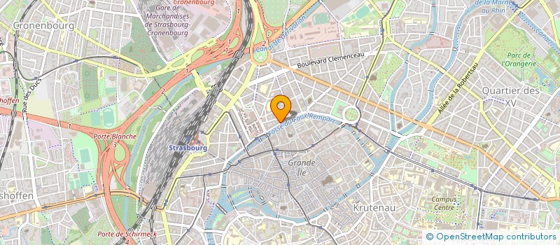 localisation de l'entreprise AURUS FRANCE à STRASBOURG