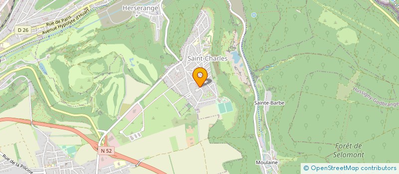 localisation de l'entreprise AURY à HAUCOURT-MOULAINE