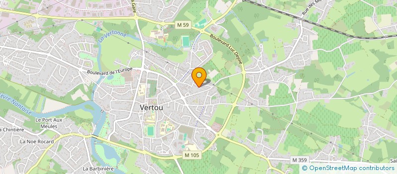 localisation de l'entreprise AURYFLO  VERTOU