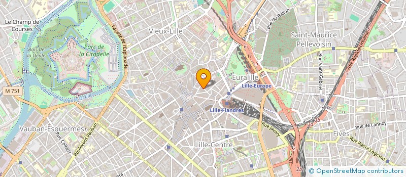 localisation de l'entreprise AURYVES à LILLE