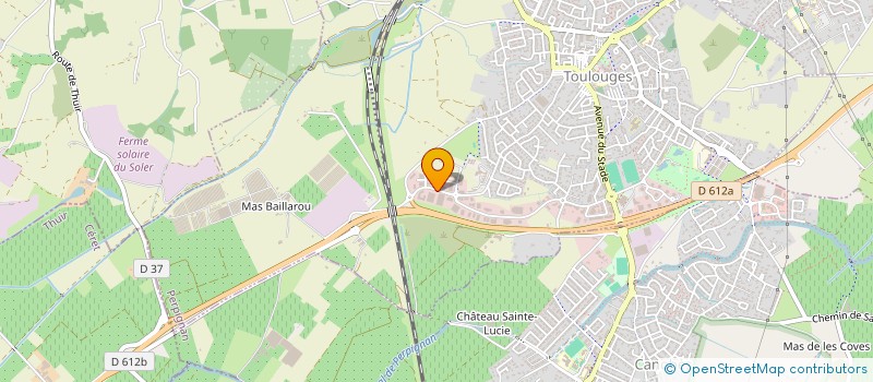 localisation de l'entreprise AUSA FRANCE  TOULOUGES