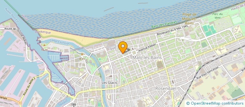 localisation de l'entreprise AUSANGATE à DUNKERQUE