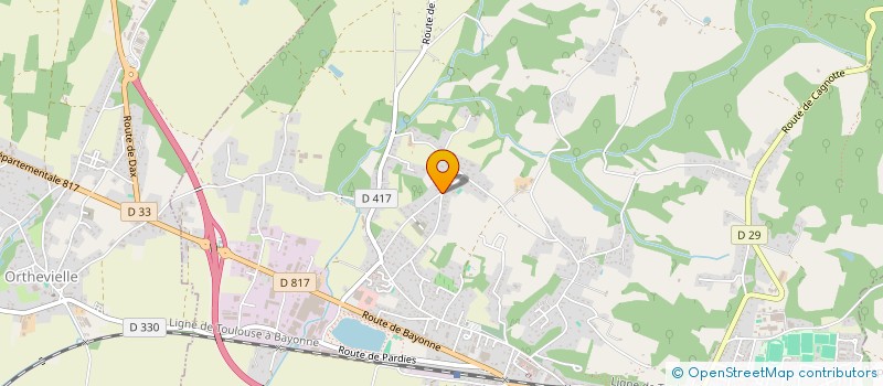 localisation de l'entreprise AUSAPHIE  PEYREHORADE