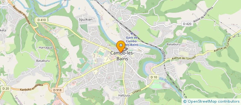 localisation de l'entreprise AUSARTA  CAMBO-LES-BAINS