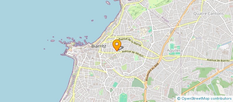 localisation de l'entreprise AUSARTA à BIARRITZ