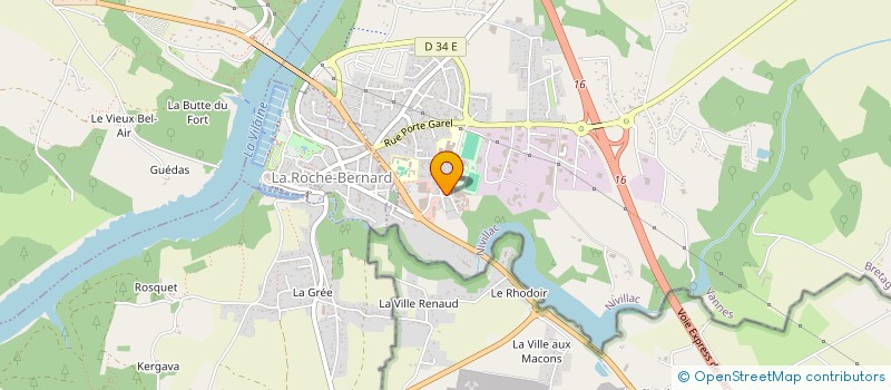 localisation de l'entreprise AUSEL à NIVILLAC