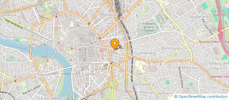 localisation de l'entreprise AUSEVI à TOULOUSE