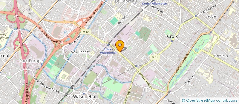 localisation de l'entreprise AUSHA à LILLE