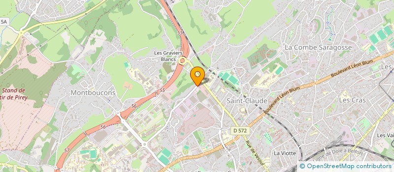 localisation de l'entreprise AUSIE  BESANCON