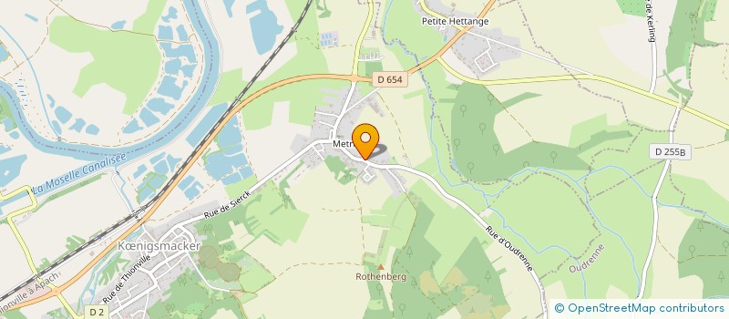 localisation de l'entreprise AUSIMAT à KŒNIGSMACKER