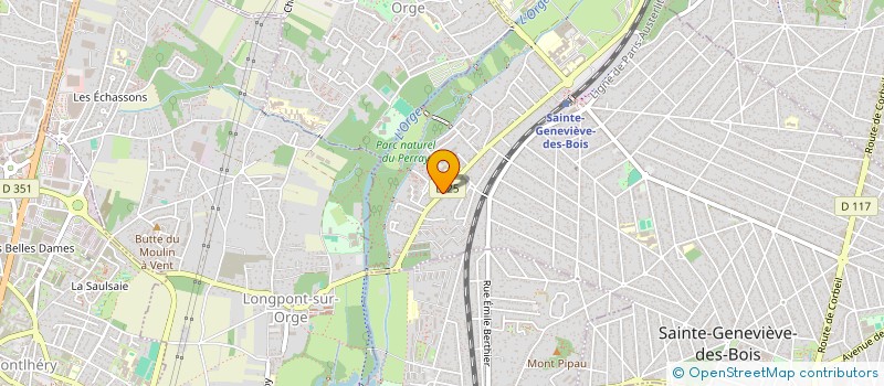 localisation de l'entreprise AUSMOSE  SAINTE-GENEVIEVE-DES-BOIS