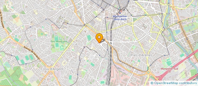 localisation de l'entreprise AUSOLEIL  MONTPELLIER