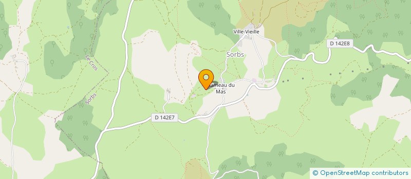 localisation de l'entreprise AUSSEL à SAINT-PIERRE-DE-LA-FAGE