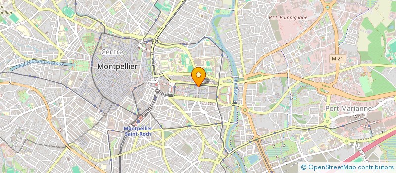 localisation de l'entreprise AUSSET IMMOBILIER à MONTPELLIER